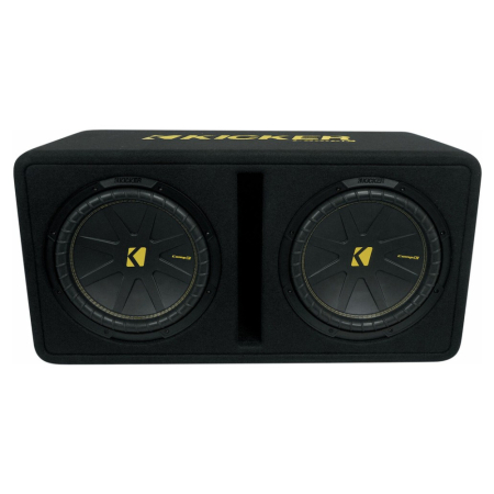 Kicker CompC DCWC122, portet basskasse 2x12 tommer, 2 ohm i gruppen Billyd / Bass / Passiv basskasse hos BRL (41050DCWC122)