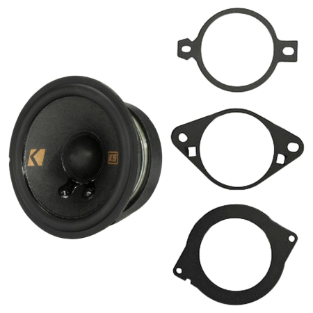 Kicker KSC2704C, 2,75-tommers mellomtonehøyttaler, stk. i gruppen Billyd / Bilhøyttalere / Midbasser/mellomtone hos BRL (41051KSC2704C)