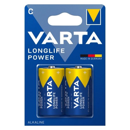 Varta Longlife Power C, alkaliske batterier 2-pack i gruppen Nyheter hos BRL (418V4914)
