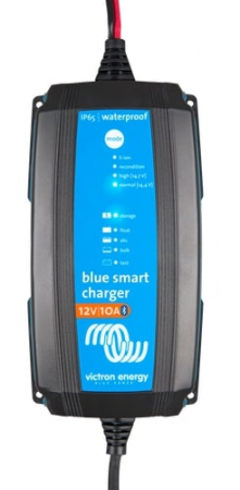 Victron Blue Smart IP65 batteri lader 10A, 12v i gruppen Billyd / Tilbehør / Batteriladere hos BRL Electronics (421VBSIP651210)