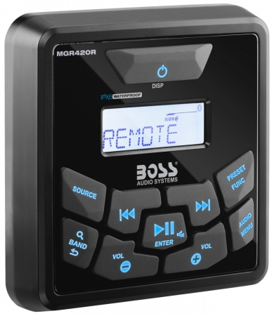 BOSS MGR420R remote controller i gruppen Billyd / Marinelyd / Marine Audio tilbehør  hos BRL Electronics (530MGR420R)