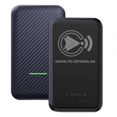 re-STREAM C&A (gen. 5), trådlös Apple CarPlay & Android Auto-adapter i gruppen Billyd / Smartphone til bilen / Bluetooth i bilen hos BRL Electronics (560RESTREAMCA)