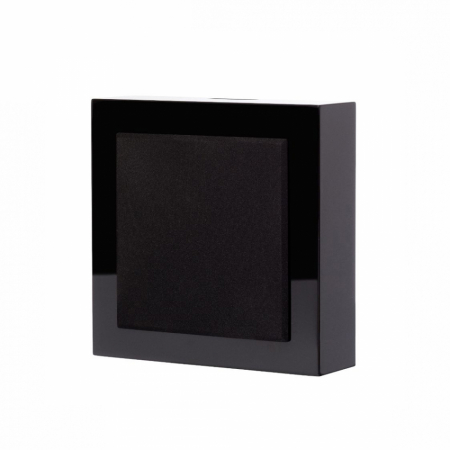 DLS Flatbox Mini on-wall høyttaler i pianosvart, stykk i gruppen Lyd til hjemmet / Høyttalere / Vegghøyttaler hos BRL Electronics (610HFB24249B)