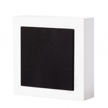 DLS Flatbox Mini on-wall høyttaler i hvit, stykk i gruppen Lyd til hjemmet / Høyttalere / Vegghøyttaler hos BRL Electronics (610HFB24249W)
