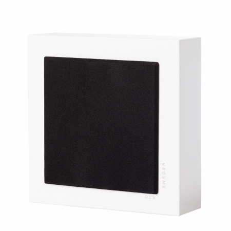 DLS Flatbox Mini on-wall høyttaler i matt hvit, stykk i gruppen Lyd til hjemmet / Høyttalere / Vegghøyttaler hos BRL Electronics (610HFB24249W)