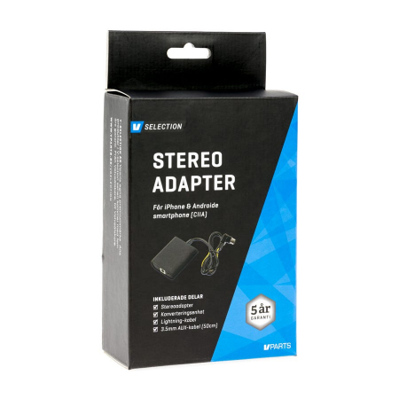 AUX- & Bluetooth-adapter, Volvo-bilar 1994-2000 m.fl med SC-stereo i gruppen Billyd / Hva passer i min bil / Volvo / Volvo XC70 / Volvo XC70 1997-2000 / Øvrig XC70 1997-2000 hos BRL Electronics (66616060901)