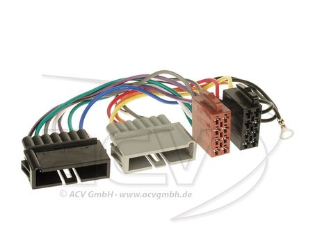 ACV ISO-adapter Chrysler/Dodge/Jeep, 7-pins i gruppen Billyd / Hva passer i min bil / Chrysler, Dodge & Jeep / Kabler / Antenne hos BRL Electronics (700103002)