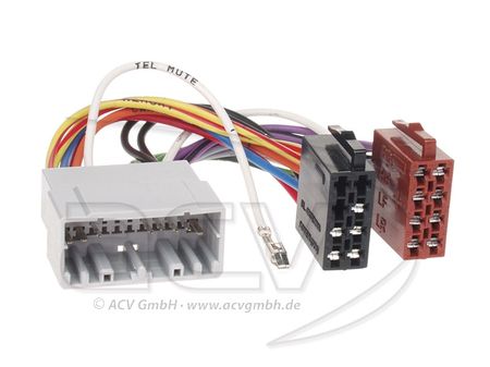 ACV ISO-adapter Chrysler/Dodge/Jeep 22-pins i gruppen Billyd / Hva passer i min bil / Chrysler, Dodge & Jeep / Kabler / Antenne hos BRL Electronics (700103102)