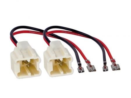 Høyttaleradapterkabel Dacia/Fiat/Nissan/Opel/Renault, 2-pakning i gruppen Billyd / Hva passer i min bil / Nissan / Pulsar / Pulsar C13 2014-2018 hos BRL Electronics (70011125101)