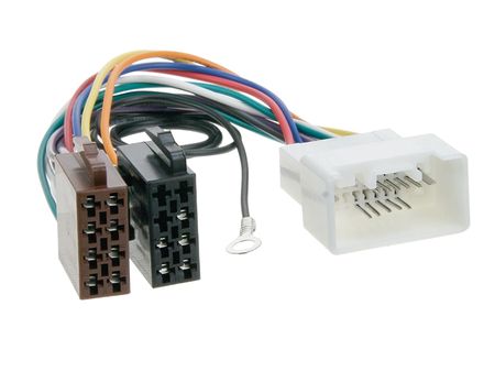 ISO-kontakt Citroen, Mitsubishi med 20-pin, Peugeot 4007 07- i gruppen Billyd / Hva passer i min bil / Mitsubishi / Pajero hos BRL Electronics (700120202)