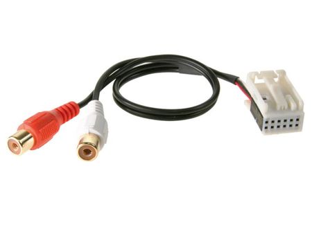 AUX-ingång Audi med Quadlock 20-pol 2000- i gruppen Billyd / Hva passer i min bil / Audi / Audi A4 / Audi A4 2004-2008 / Bluetooth / AUX hos BRL Electronics (700142410)