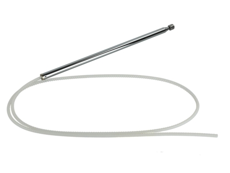 ACV Teleskopantenne AM/FM krom, 80 cm i gruppen Billyd / Tilbehør / Antenner hos BRL Electronics (7001510003811)
