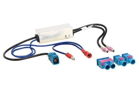 Antenneadapter Fakra(m) til Fakra(f), 12V i gruppen Billyd / Hva passer i min bil / Audi / Audi A4 / Audi A4 2004-2008 / Bytte stereo / Original Dobbeldin hos BRL (700152428)