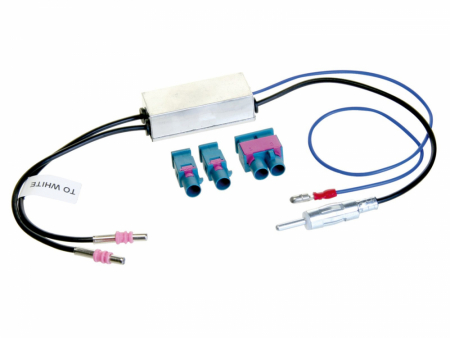 Antennadapter Dubbel Fakra i byggsats i gruppen Billyd / Hva passer i min bil / Audi / Audi A4 / Audi A4 2004-2008 / Bytte stereo / Original Dobbeldin hos BRL Electronics (700152470)