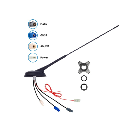 Takantenn AM/FM DAB+ GNSS aktiv i gruppen Nyheter hos BRL (700153220102)