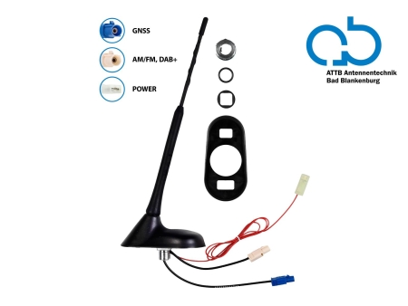 Takantenn AM/FM DAB+ GNSS aktiv i gruppen Nyheter hos BRL (700153373101)