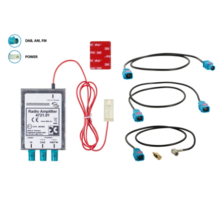 Antenne splitter AM/FM DAB+, Fakra Z(m) i gruppen Nyheter hos BRL (7001534721013)