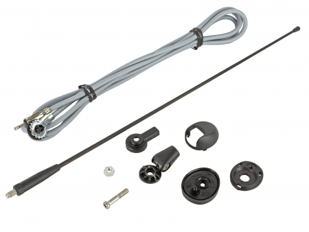 Tak antenn 0-90grader, 8mm hål, 2,45m kabel i gruppen Billyd / Tilbehør / Antenner hos BRL Electronics (700157657008)