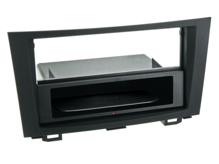Facia-plate 2-DIN Honda CR-V 2007-2012, svart i gruppen Billyd / Hva passer i min bil / Honda / CR-V / CR-V 2007-2011 hos BRL (70024113007)