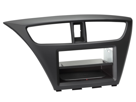2-DIN Monteringsram Honda Civic, svart i gruppen Billyd / Hva passer i min bil / Honda / Civic / Civic 2016-2021 hos BRL Electronics (700241130181)