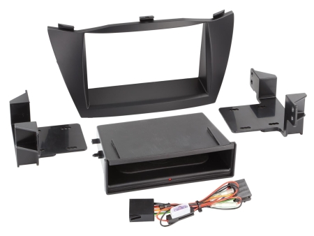 2-DIN Monteringsram INBAY Hyundai IX35, svart i gruppen Billyd / Hva passer i min bil / Hyundai / Tucson / Tucson 2010-2015 hos BRL (70024114335)