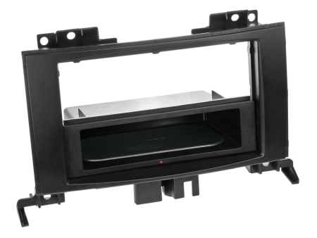 Monteringsramme 1-DIN INBAY Mercedes/VW, svart i gruppen Billyd / Hva passer i min bil / Mercedes / Sprinter / Sprinter 2006-2018 hos BRL (70024119027)