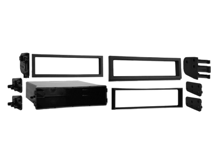 Fascia lomme 1-DIN Mitsubishi/Subaru/VAG i gruppen Billyd / Hva passer i min bil / Volkswagen / Transporter / Transporter T5 2003-2009 / Bytte stereo Transporter T5 2003-2009 hos BRL (70027100015)