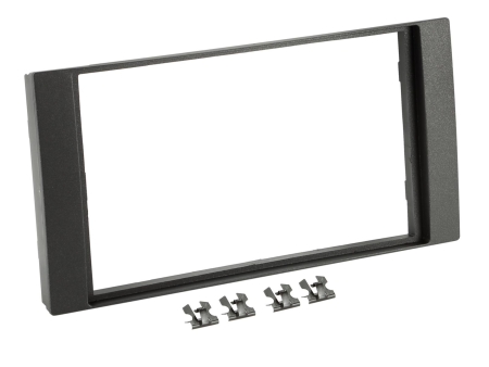Monteringsramme 2-DIN Ford, svart i gruppen Billyd / Hva passer i min bil / Ford / Focus / Focus 1998-2004 / Bytte stereo Focus 1998-2004 hos BRL (700281114151)