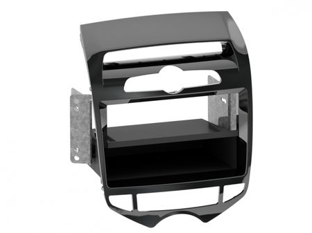Monteringsram 1-din Hyundai ix20 2010- A-klimat pianolack i gruppen Billyd / Hva passer i min bil / Hyundai / IX20 / IX20 2010- hos BRL Electronics (7002811432211)