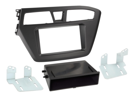 Monteringsramme 2-DIN Hyundai i20, med oppbevaringsrom i gruppen Billyd / Hva passer i min bil / Hyundai / i20 / i20 2015-2020 hos BRL (700281143271)