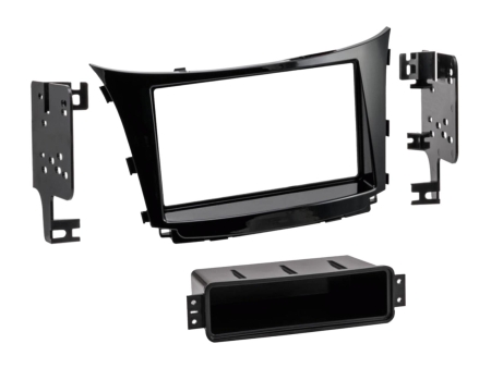 Monteringsramme 2-DIN med oppbevaringsrom, Hyundai Elantra/i30 2012-2017 i gruppen Billyd / Hva passer i min bil / Hyundai / Elantra / Elantra 2006- hos BRL (70028114331)