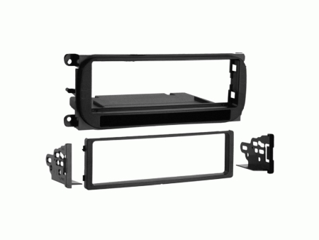 Monteringsramme 1-DIN med oppbevaringsrom Chrysler/Dodge/Jeep/Plymouth i gruppen Billyd / Hva passer i min bil / Chrysler, Dodge & Jeep / Monteringsram hos BRL (700281145201)