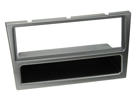 Monteringsramme 1-DIN med oppbevaringsrom Opel Corsa C, aluminium i gruppen Billyd / Hva passer i min bil / Renault / Trafic / Trafic 2001-2014 hos BRL (700281230264)
