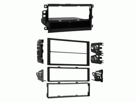 Monteringsramme 2-DIN med oppbevaringsrom, svart i gruppen Billyd / Hva passer i min bil / Suzuki / Grand Vitara / Grand Vitara 1998-2006 hos BRL (700281238081)