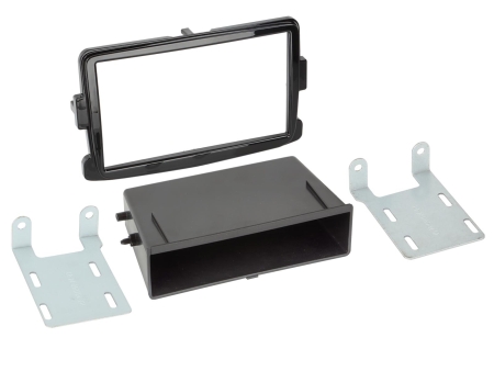 Monteringsramme 2-DIN med oppbevaringsrom Dacia/Fiat/Nissan/Opel/Renault i gruppen Billyd / Hva passer i min bil / Dacia / Dacia Sandero / Dacia Sandero 2012-2021 hos BRL (700281250142)