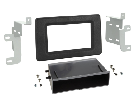 Monteringsramme 2-DIN med oppbevaringsrom Opel Movano/Renault Master i gruppen Billyd / Hva passer i min bil / Renault / Master / Master 2011-2023 hos BRL (700281250201)