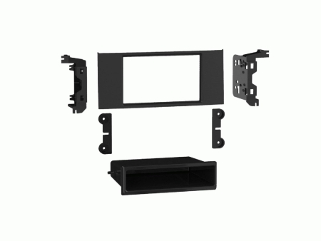 Monteringsramme 2-DIN med oppbevaringsrom, Land Rover Range Rover i gruppen Billyd / Hva passer i min bil / Land Rover / Range Rover hos BRL (700281260081)