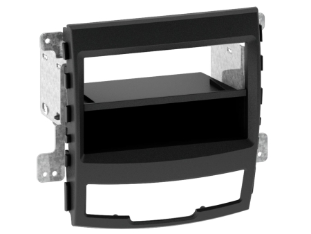 Monteringsramme 2-DIN Ssangyong Korando, svart i gruppen Billyd / Hva passer i min bil / Ssangyong hos BRL (70028127505)