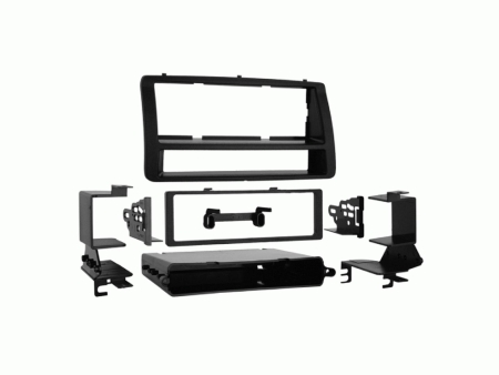Monteringsramme 1-DIN med oppbevaringsrom Toyota Corolla 2002-2007, svart i gruppen Billyd / Hva passer i min bil / Toyota / Corolla / Corolla 2000-2006 hos BRL (700281300021)