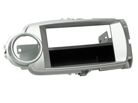 Monteringsramme 2-DIN med oppbevaringsrom Toyota Yaris 10/2011-08/2014 i gruppen Billyd / Hva passer i min bil / Toyota / Yaris / Yaris 2011-2014 hos BRL (700281300251)