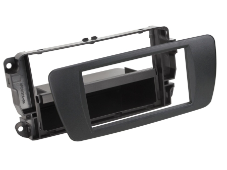 Monteringsramme 2-DIN med oppbevaringsrom Seat Ibiza, nit black i gruppen Billyd / Hva passer i min bil / Seat / Ibiza / Ibiza 2009-2015 hos BRL (700281328062)