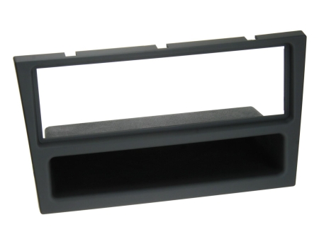 Monteringsramme 1-DIN med oppbevaringsrom Opel/Renault, kullgrå i gruppen Billyd / Hva passer i min bil / Renault / Trafic / Trafic 2001-2014 hos BRL (700291230261)
