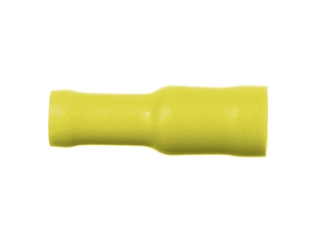 Kabelkontakt hun 4-6mm² gul, 100-pakning i gruppen Billyd / Tilbehør / Kabelterminaler hos BRL Electronics (7003400353)