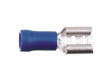 Flatstift 2,8mm² Blå, styck i gruppen Billyd / Tilbehør / Kabelterminaler hos BRL Electronics (7003428012)