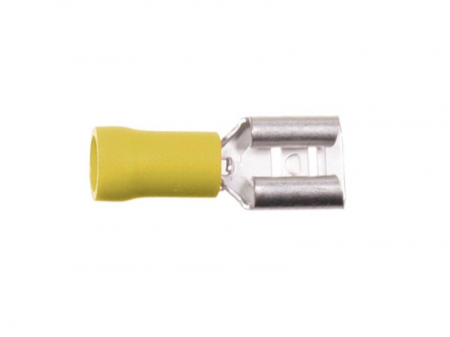 Flatstift 6,3mm² Gul i gruppen Billyd / Tilbehør / Kabelterminaler hos BRL Electronics (7003463013VARIANT)