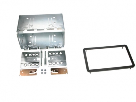 Monteringsram dubbel din Alfa 159 05- Brera, Spider 06- i gruppen Billyd / Hva passer i min bil / Alfa Romeo hos BRL Electronics (70038100106)