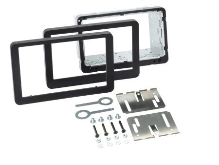 Monteringsramme 2-DIN Alfa 159/Brera/Spider, svart i gruppen Billyd / Hva passer i min bil / Alfa Romeo hos BRL Electronics (70038100116)