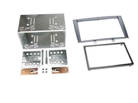 Monteringsramme 2-DIN Peugeot 308 sølv i gruppen Billyd / Hva passer i min bil / Peugeot / Peugeot 308 / Peugeot 308 2007-2013 hos BRL Electronics (70038104001)