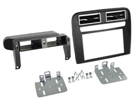 Monteringsramme 2-DIN Fiat Grande Punto, svart i gruppen Billyd / Hva passer i min bil / Fiat / Grande Punto hos BRL (700381094142)
