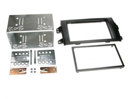 2-DIN monteringsram Fiat Sedici / Suzuki SX 4 2006 > black i gruppen Billyd / Hva passer i min bil / Fiat / Sedici hos BRL Electronics (70038109417)